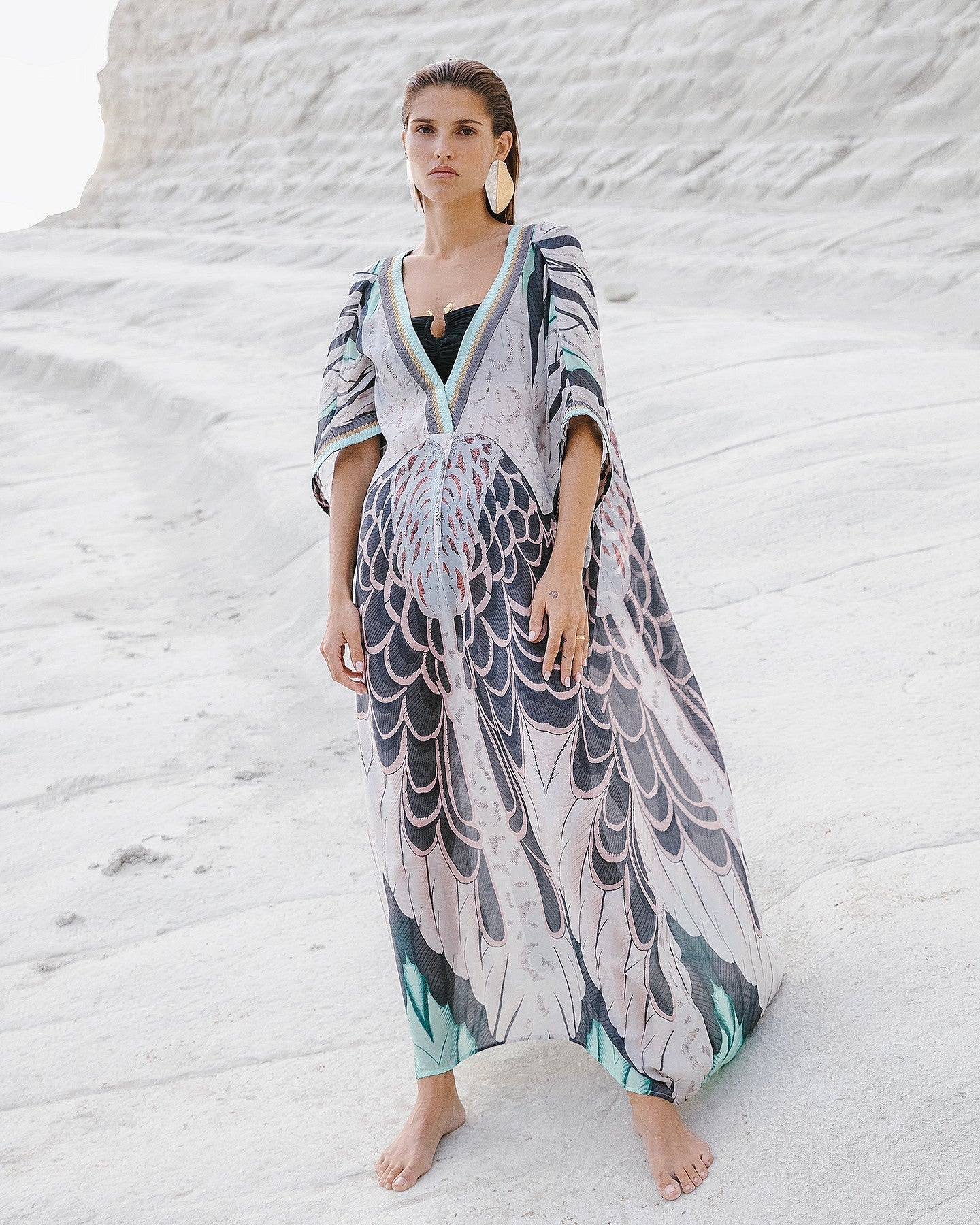 Robe Balla  Turquoise | Mes Demoiselles Paris
