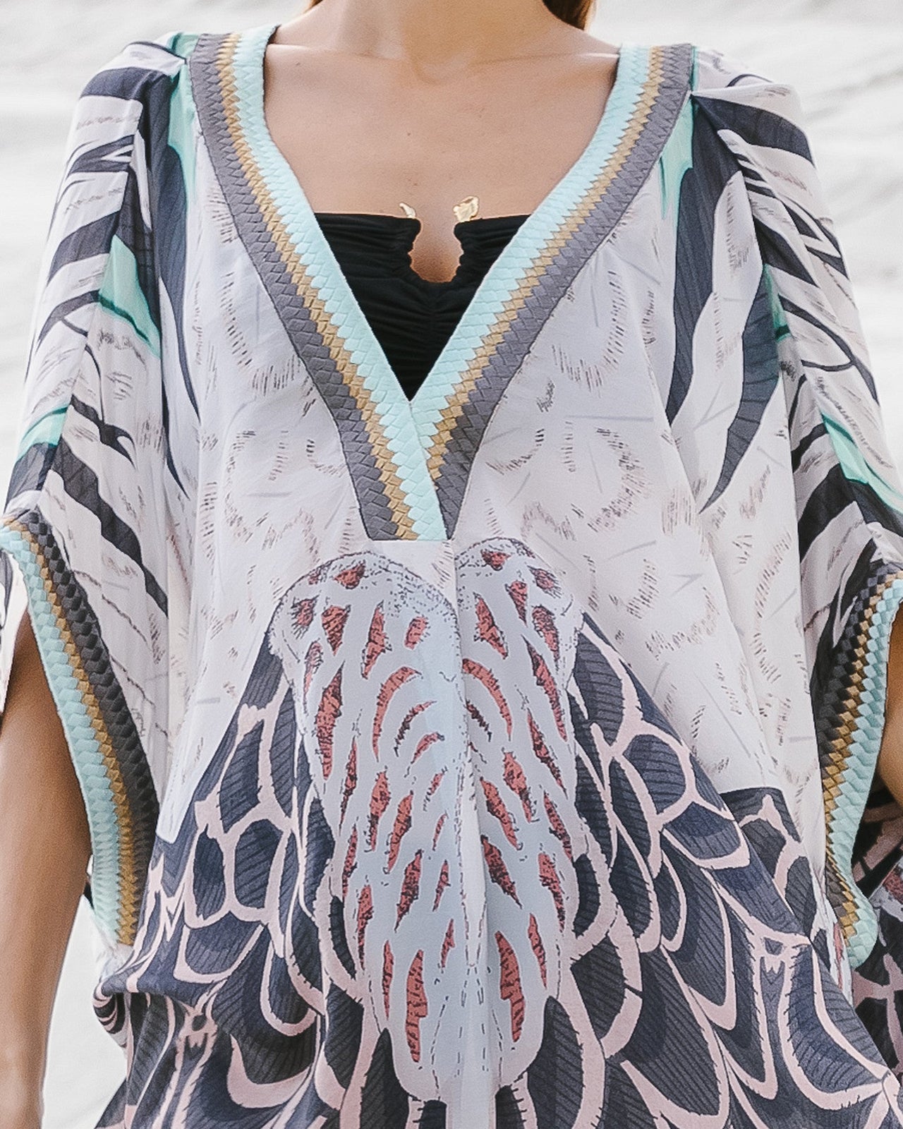 Robe Balla  Turquoise | Mes Demoiselles Paris - Image 6