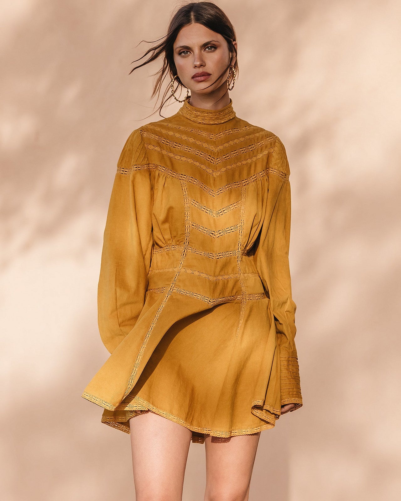 Robe Bella  Ocre | Mes Demoiselles Paris - Image 6