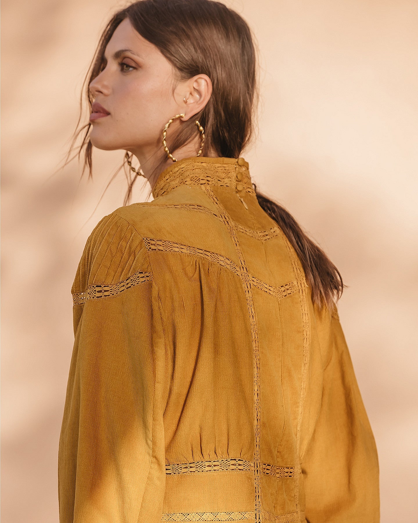 Robe Bella  Ocre | Mes Demoiselles Paris