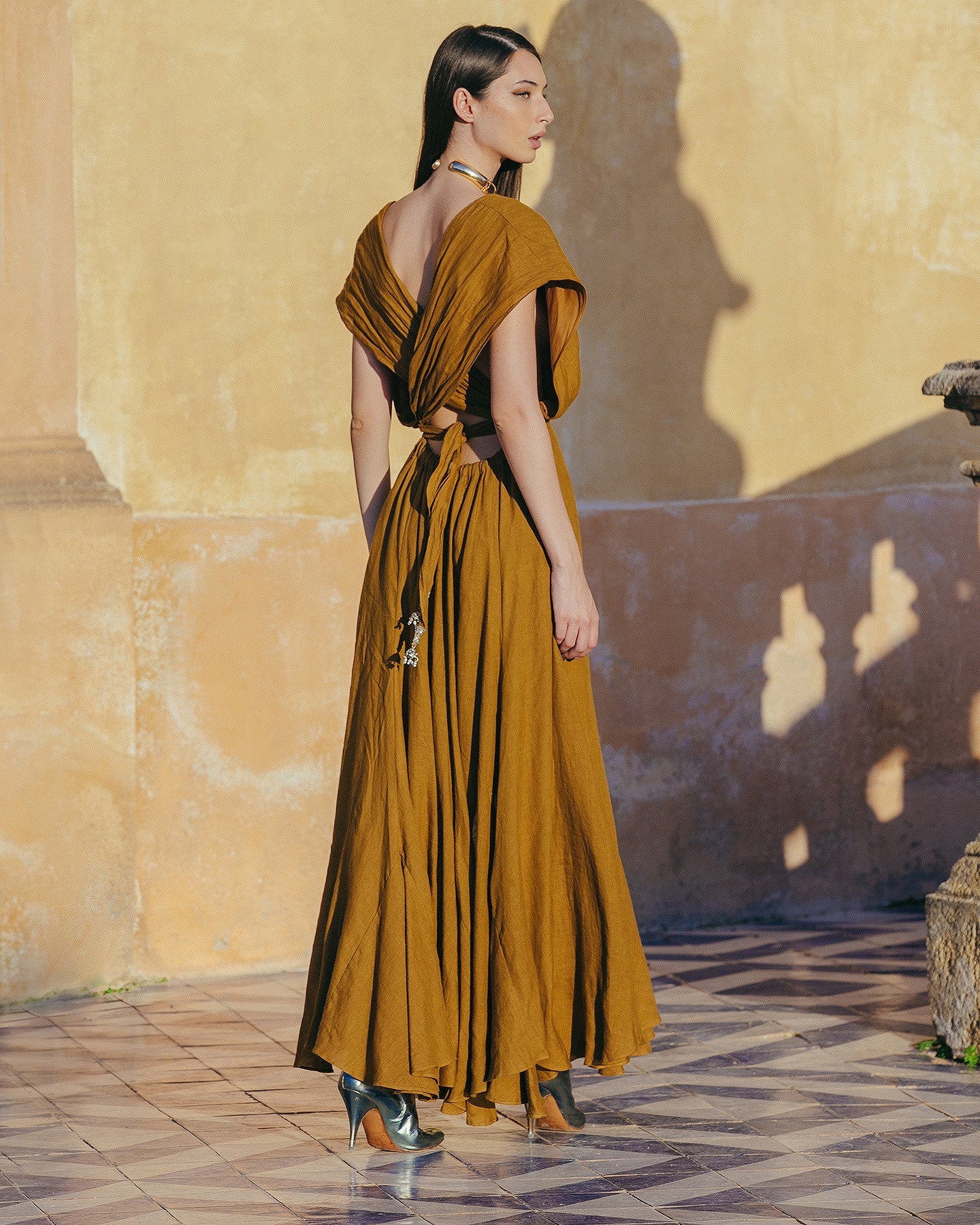 Robe Clara  Bronze | Mes Demoiselles Paris