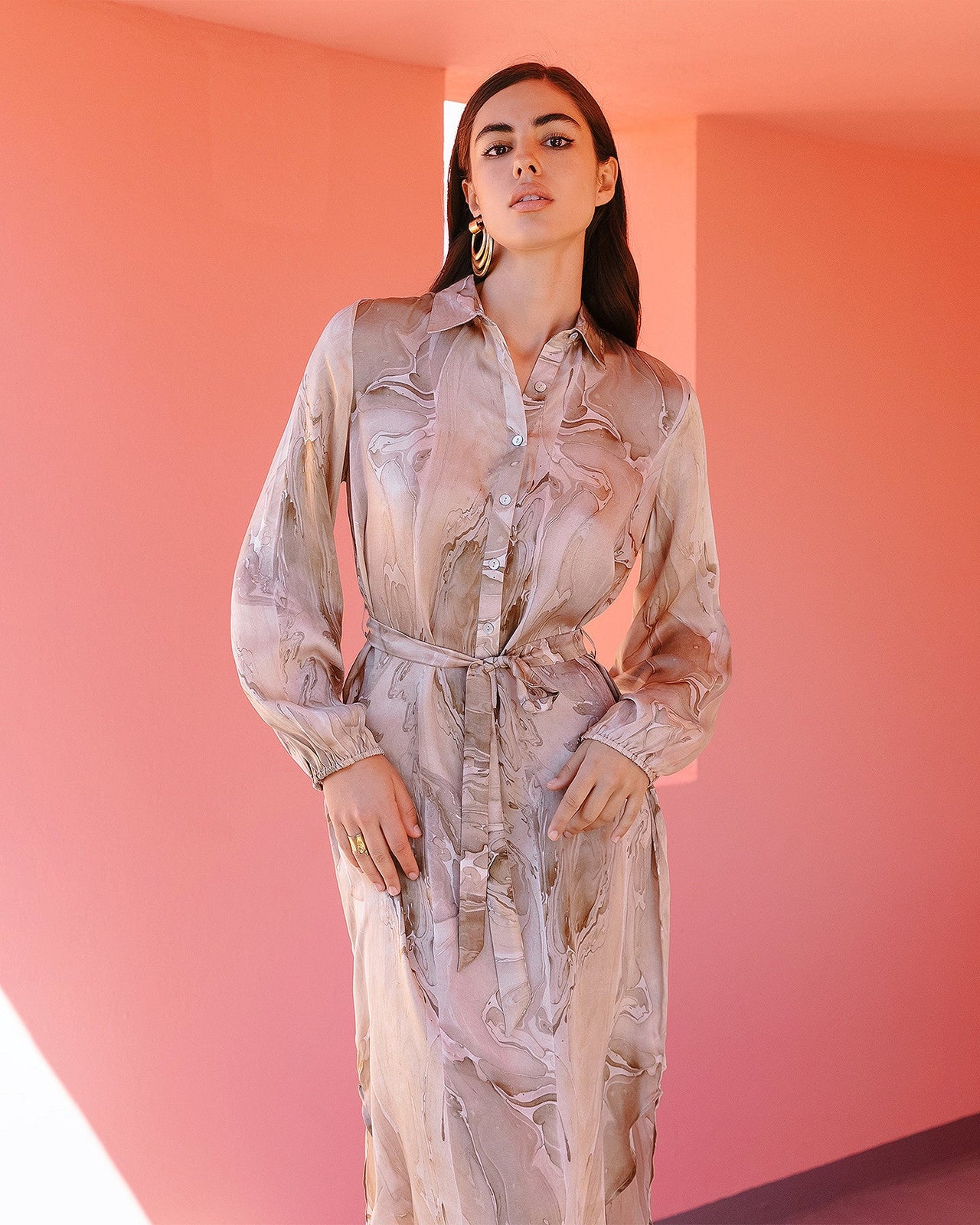 Robe Cypress  Bois texturé | Mes Demoiselles Paris - Image 5