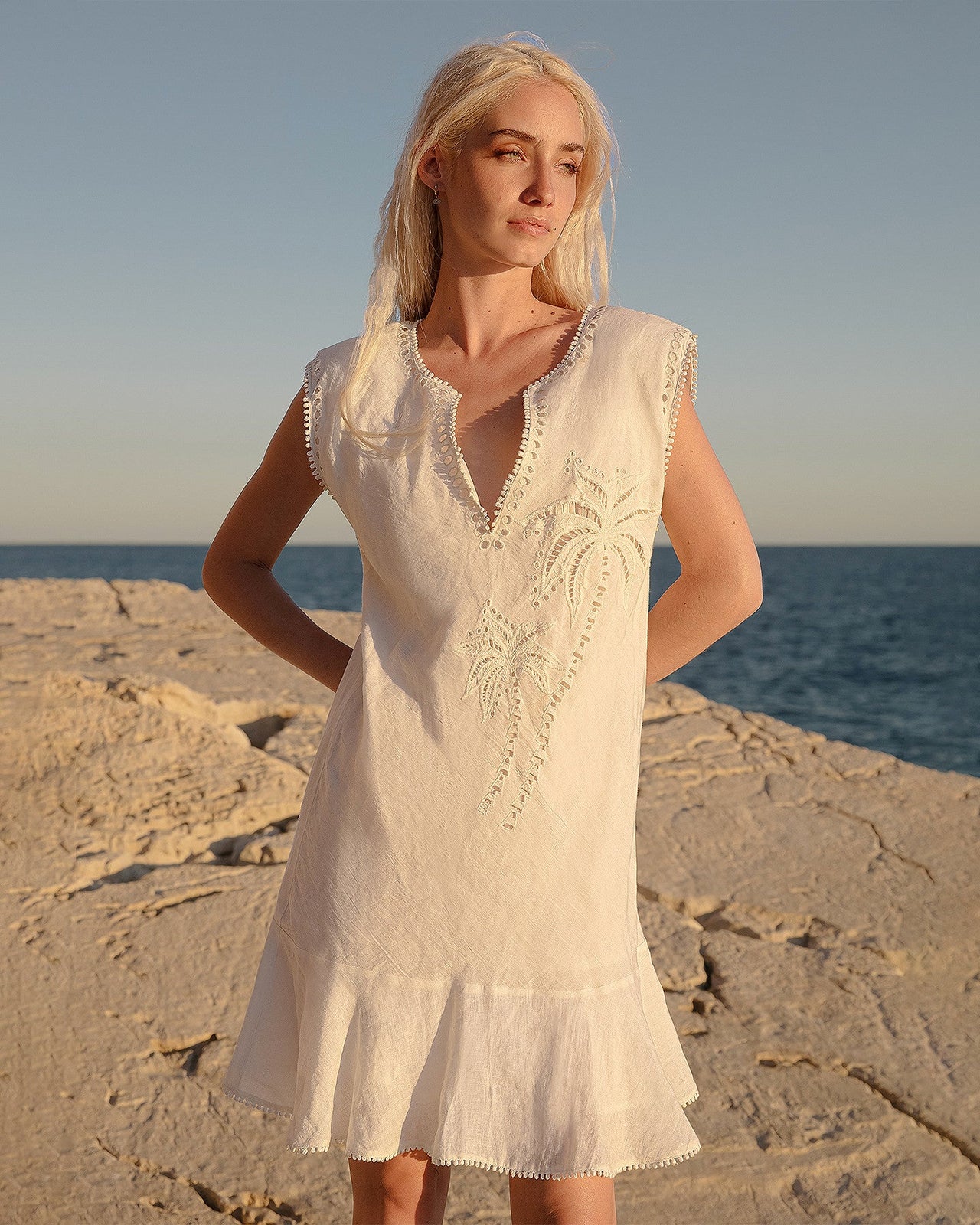 Robe Dia  Blanc | Mes Demoiselles Paris - Image 1