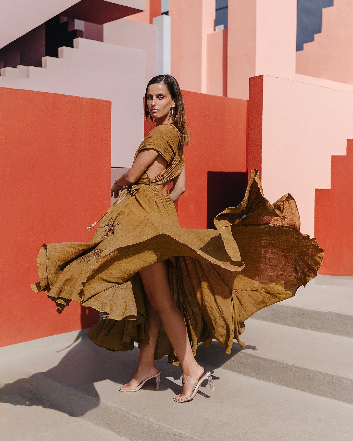 Robe Doperni  Olive | Mes Demoiselles Paris