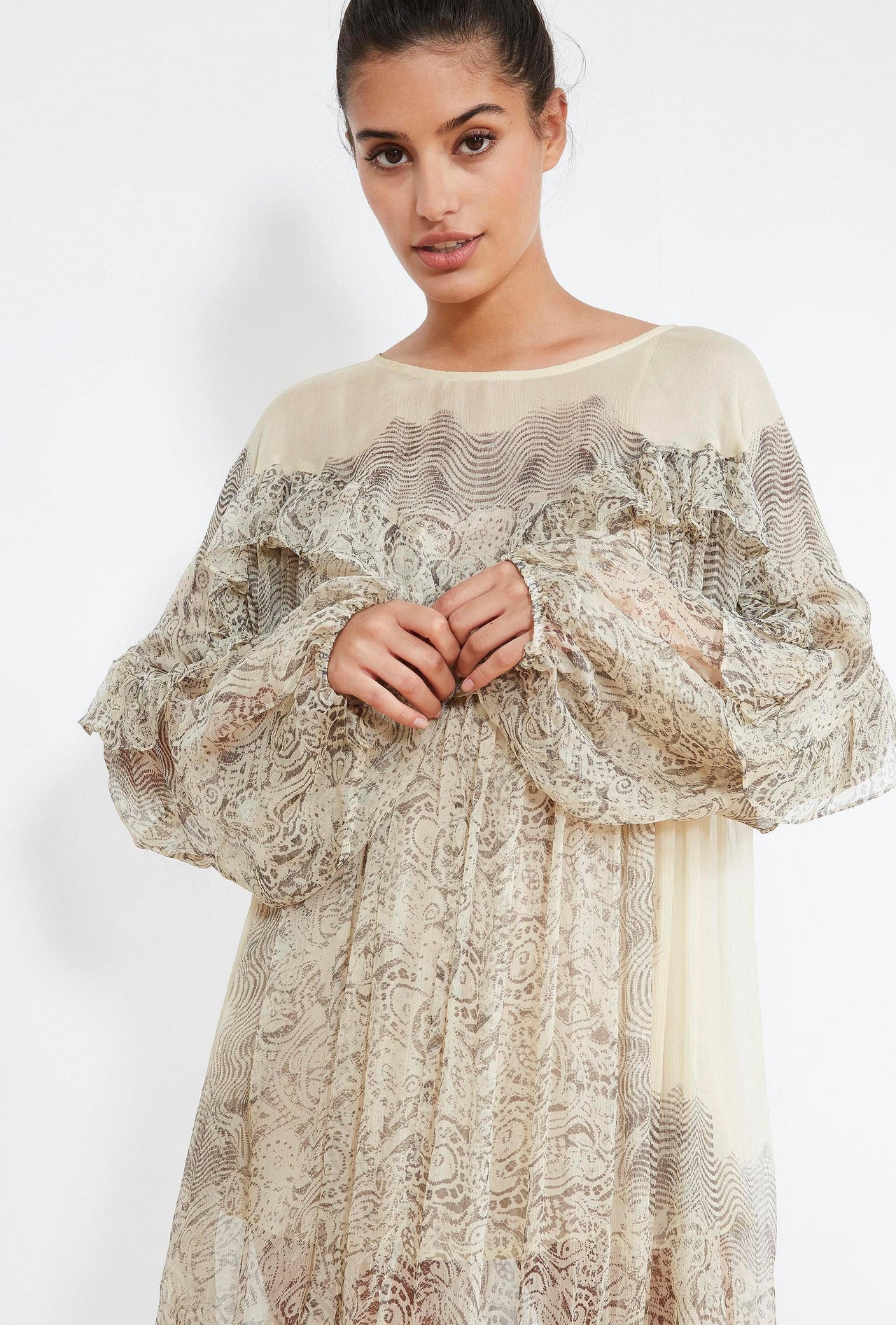 Robe Lamour  Ecru | Mes Demoiselles Paris - Image 4