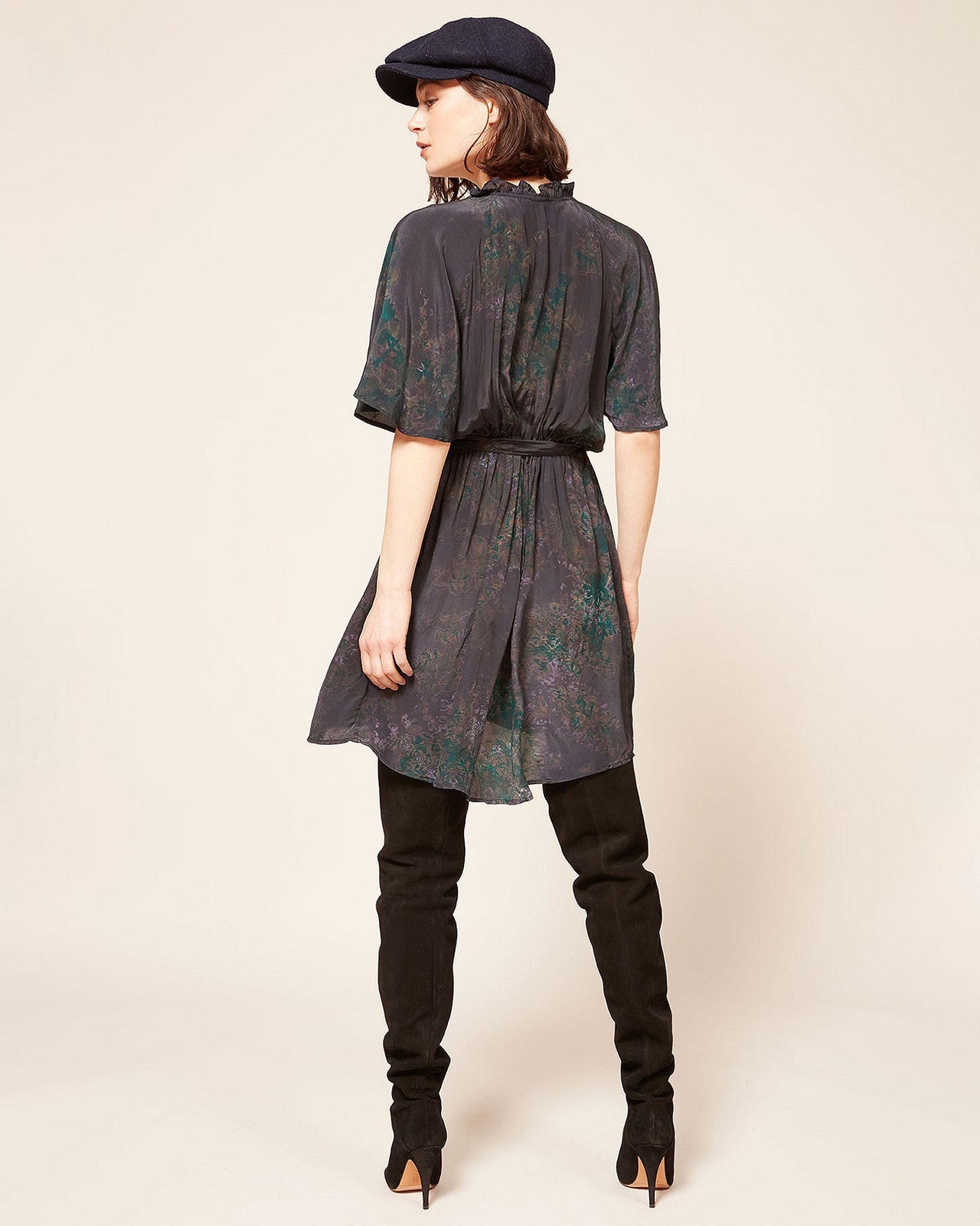 Robe Morganite  Imprimé violet | Mes Demoiselles Paris - Image 4