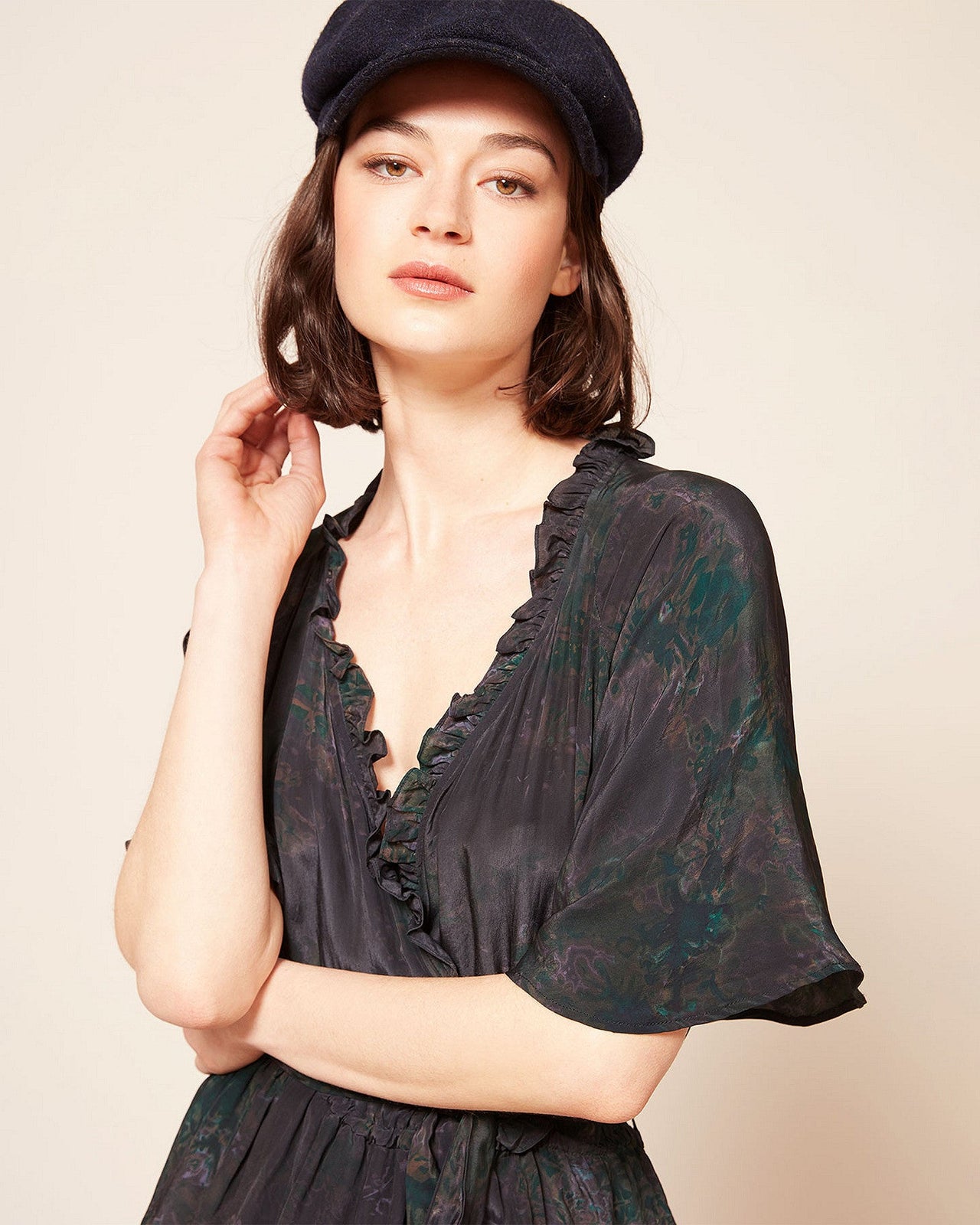 Robe Morganite  Imprimé violet | Mes Demoiselles Paris - Image 6