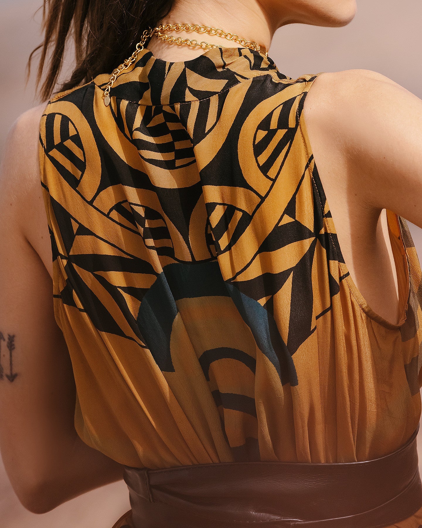 Muse Ocher Dress | Mes Demoiselles – Mes Demoiselles Paris