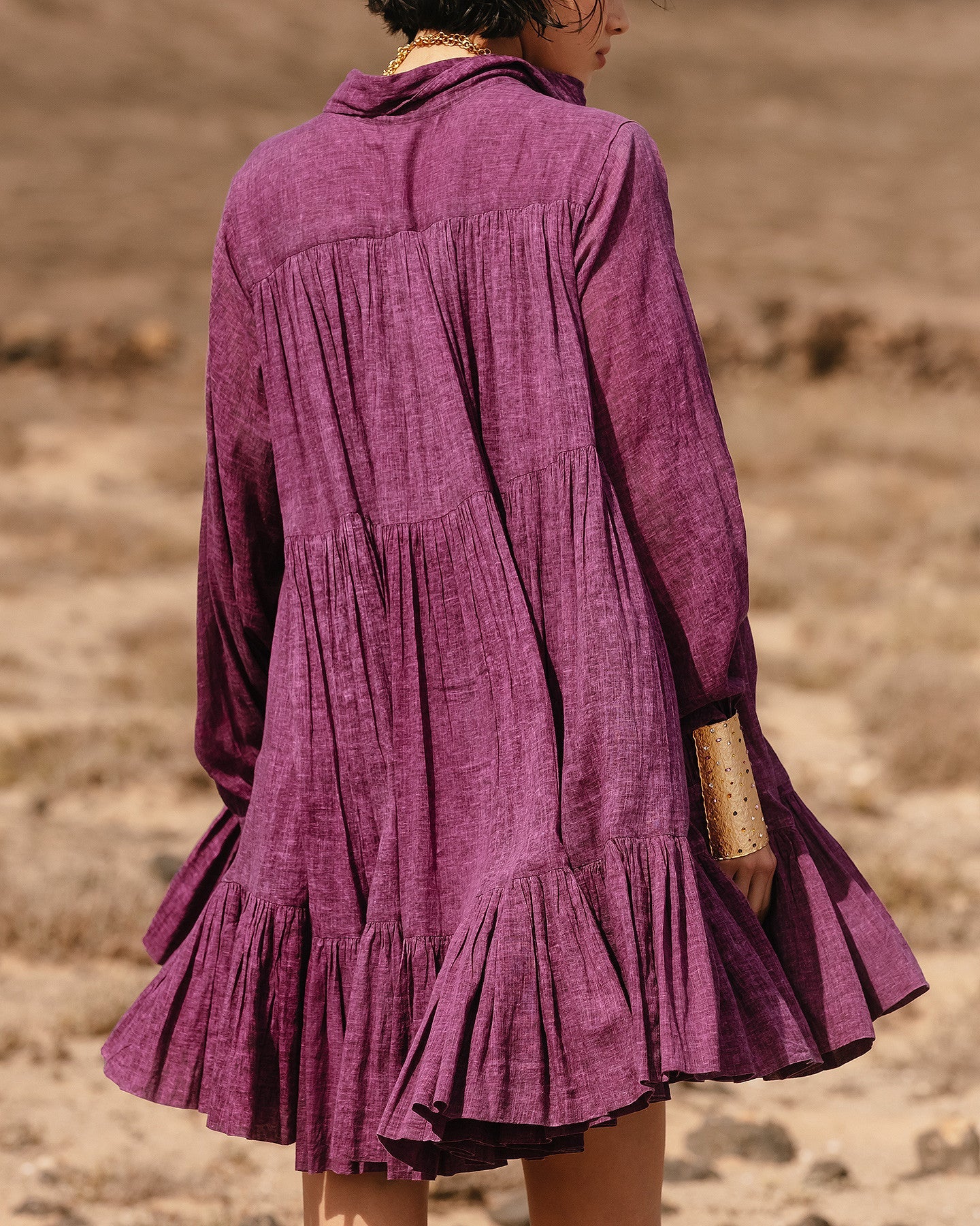 Robe Nirvana  Violine | Mes Demoiselles Paris