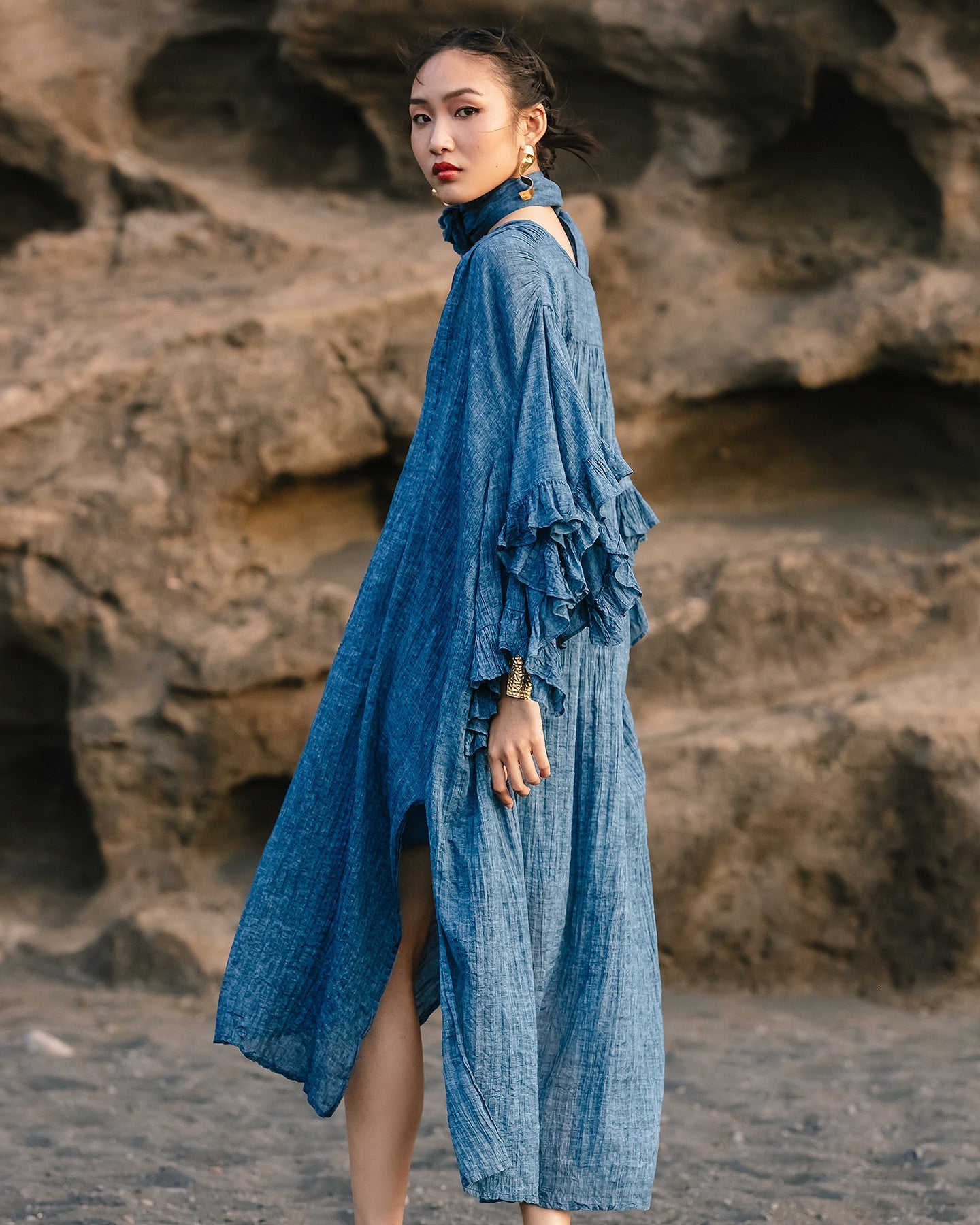 Robe Nybi  Bleu | Mes Demoiselles Paris