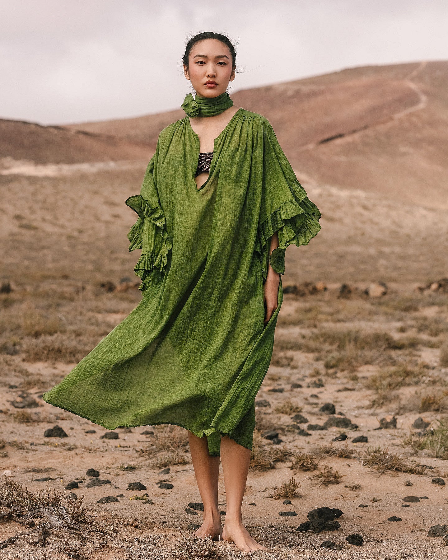 Robe Nybi  Vert | Mes Demoiselles Paris