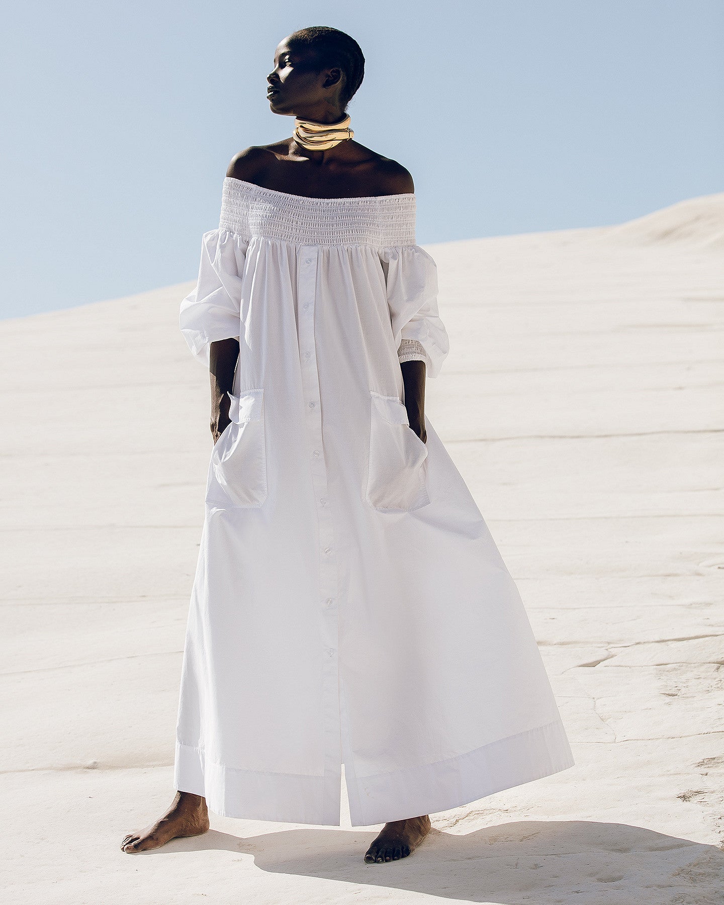Robe Parimar  Blanc | Mes Demoiselles Paris