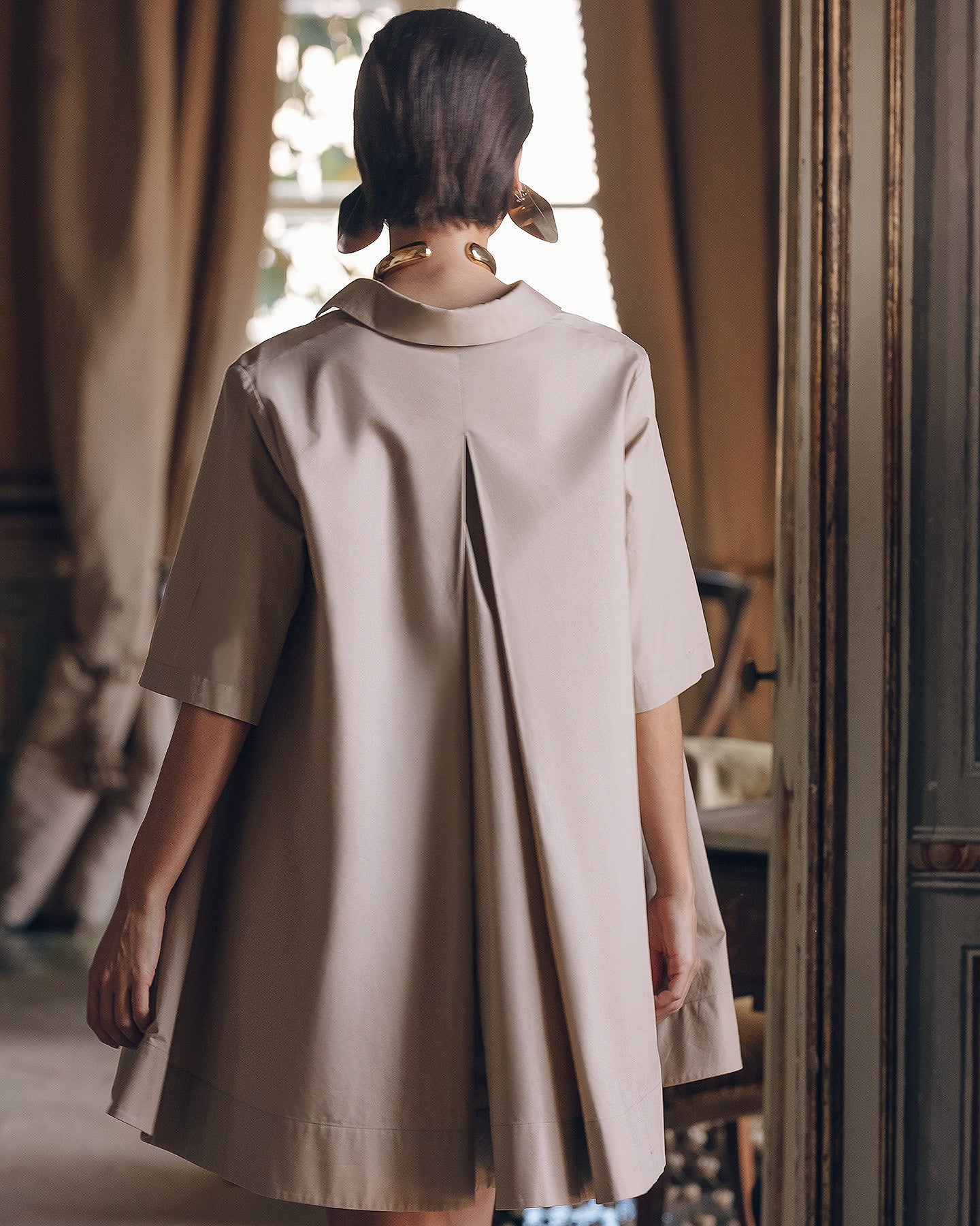 Robe Perle  Sable | Mes Demoiselles Paris