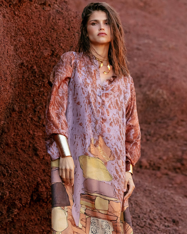 Robe Shungite  Bronze | Mes Demoiselles Paris - Image 1