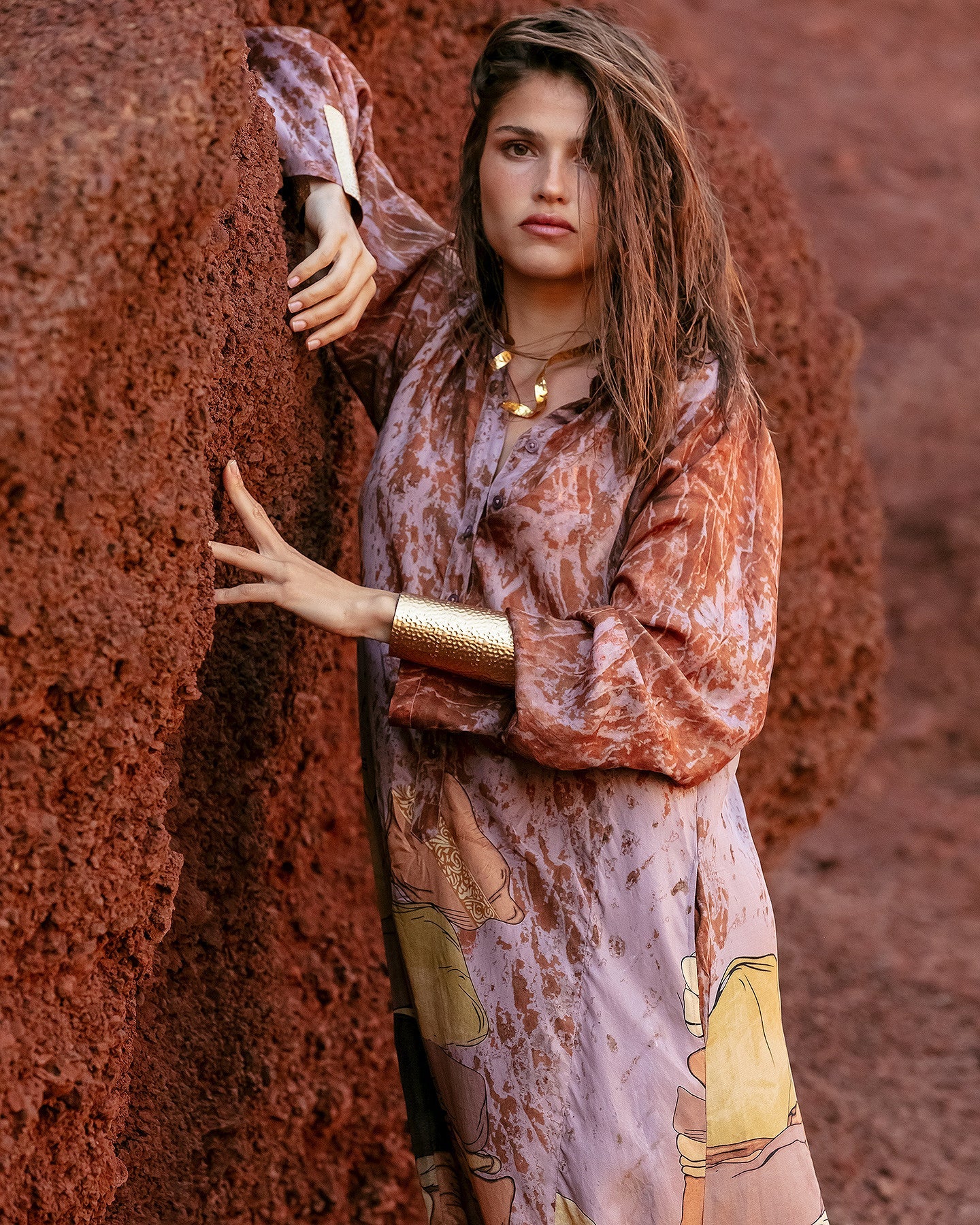 Robe Shungite  Bronze | Mes Demoiselles Paris