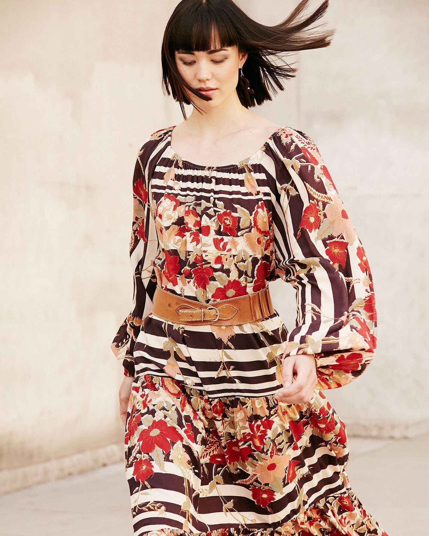 Robe Solstice  Imprimé fleuri | Mes Demoiselles Paris