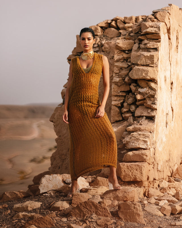 Robe Tao  Jaune | Mes Demoiselles Paris - Image 1