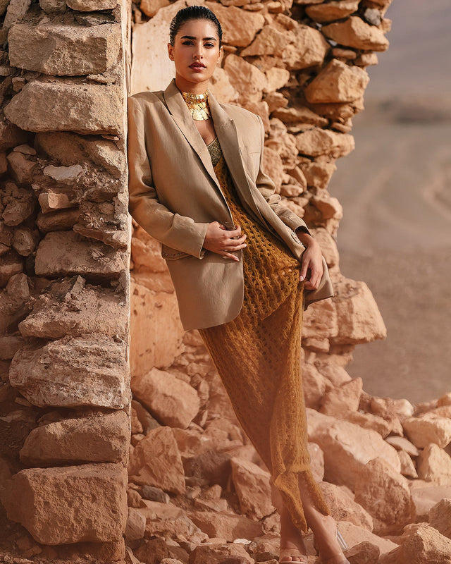 Robe Tao  Jaune | Mes Demoiselles Paris - Image 3