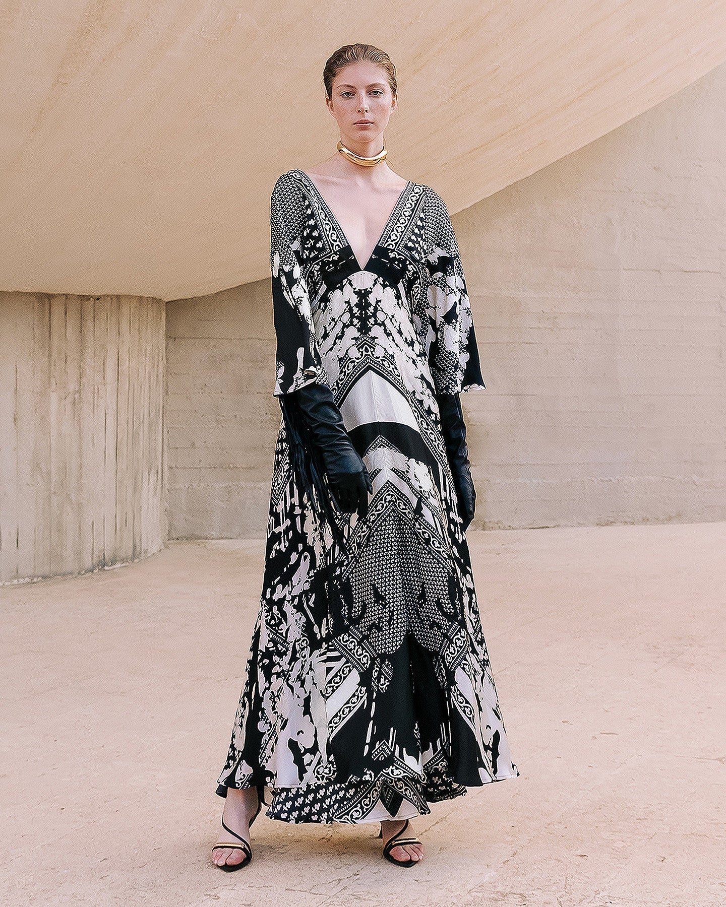Robe Wonda  Noir / Blanc | Mes Demoiselles Paris