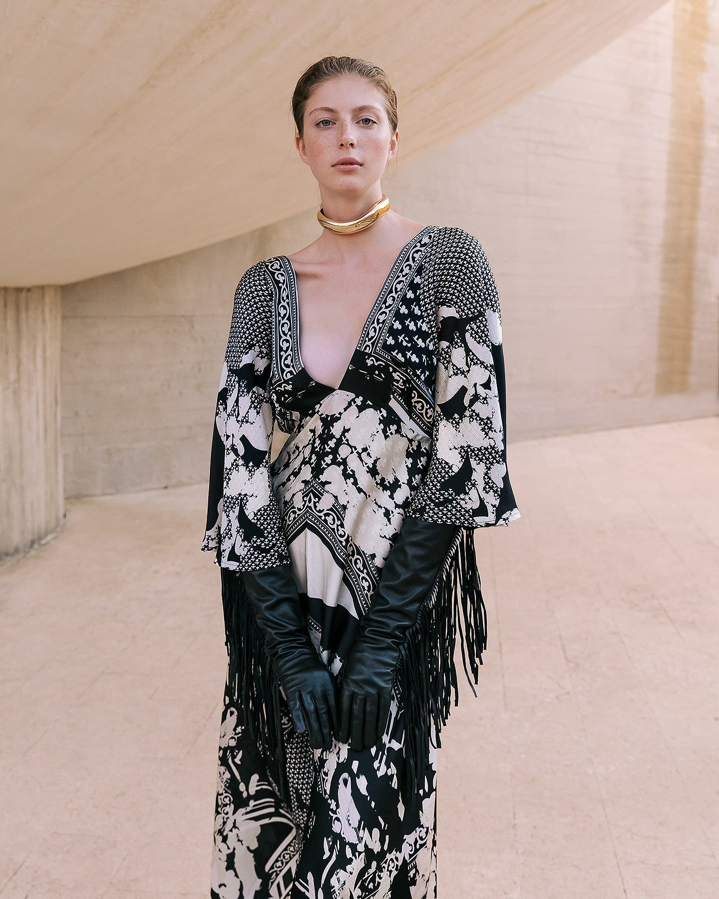 Robe Wonda  Noir / Blanc | Mes Demoiselles Paris