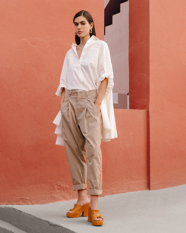 Pantalon Richelieu - Bronze - Image 1