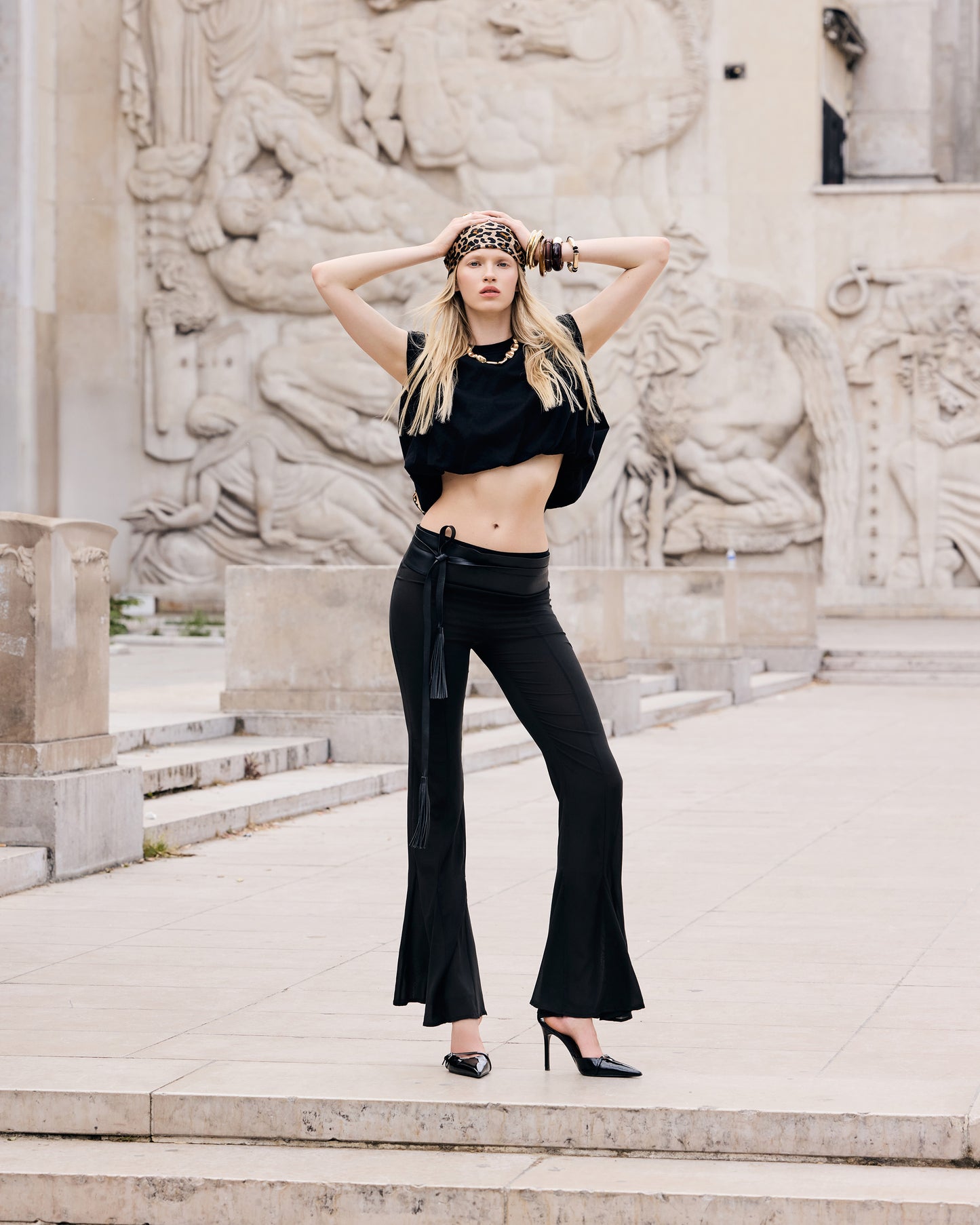 Pantalon Seventys - Charbon