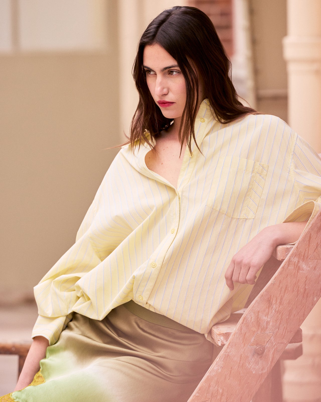 Chemise Solci - Jaune - Image 3