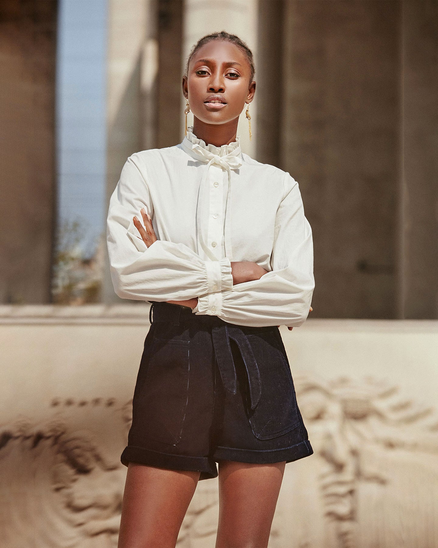 Wolf Shorts - Navy Blue