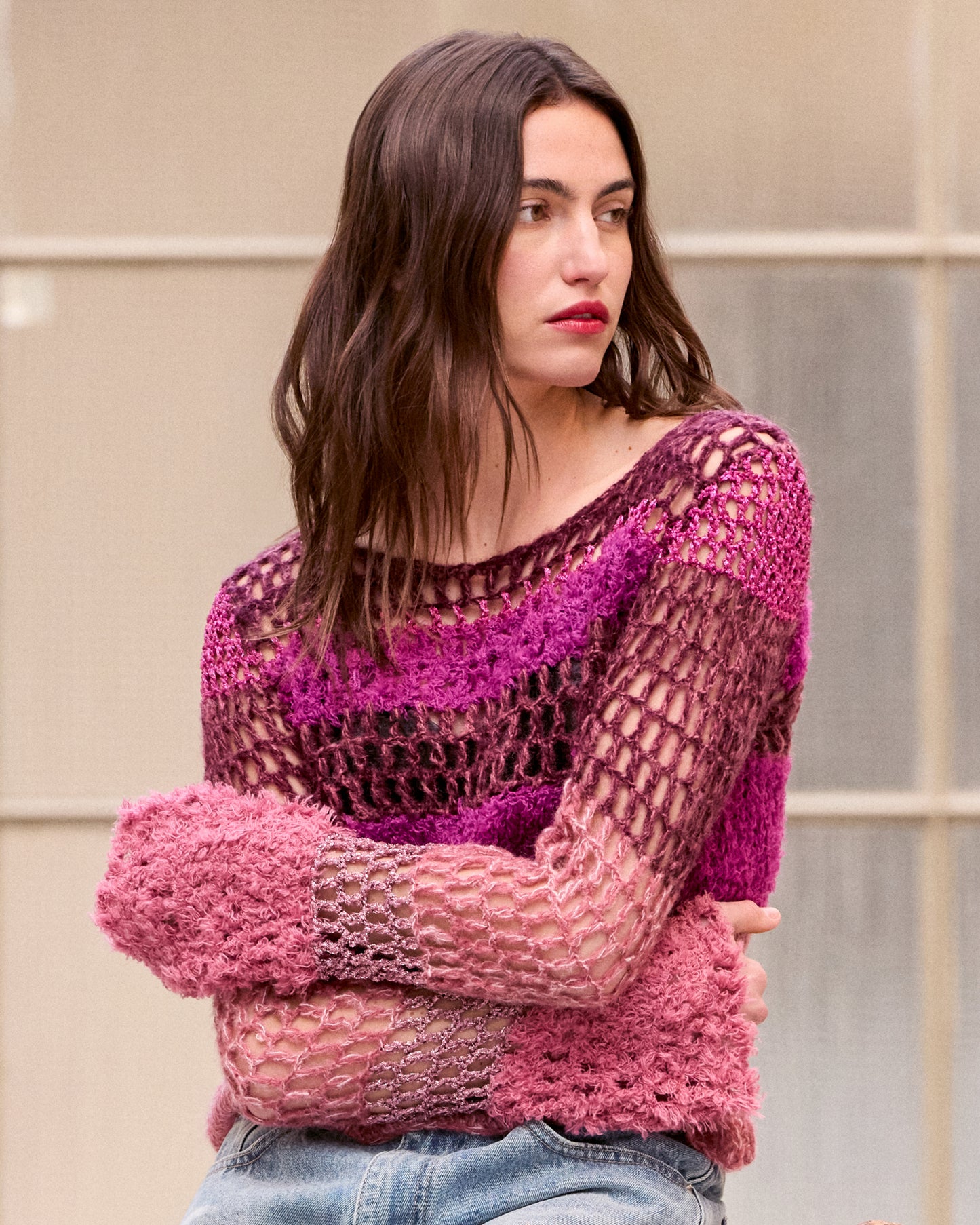 Opha Sweater - Mauve