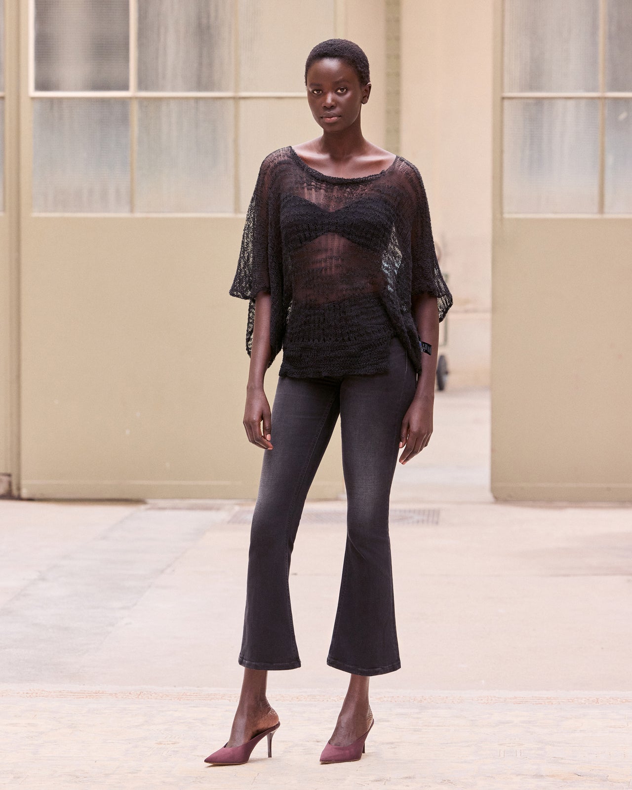 Scully Sweater - Black - Image 3