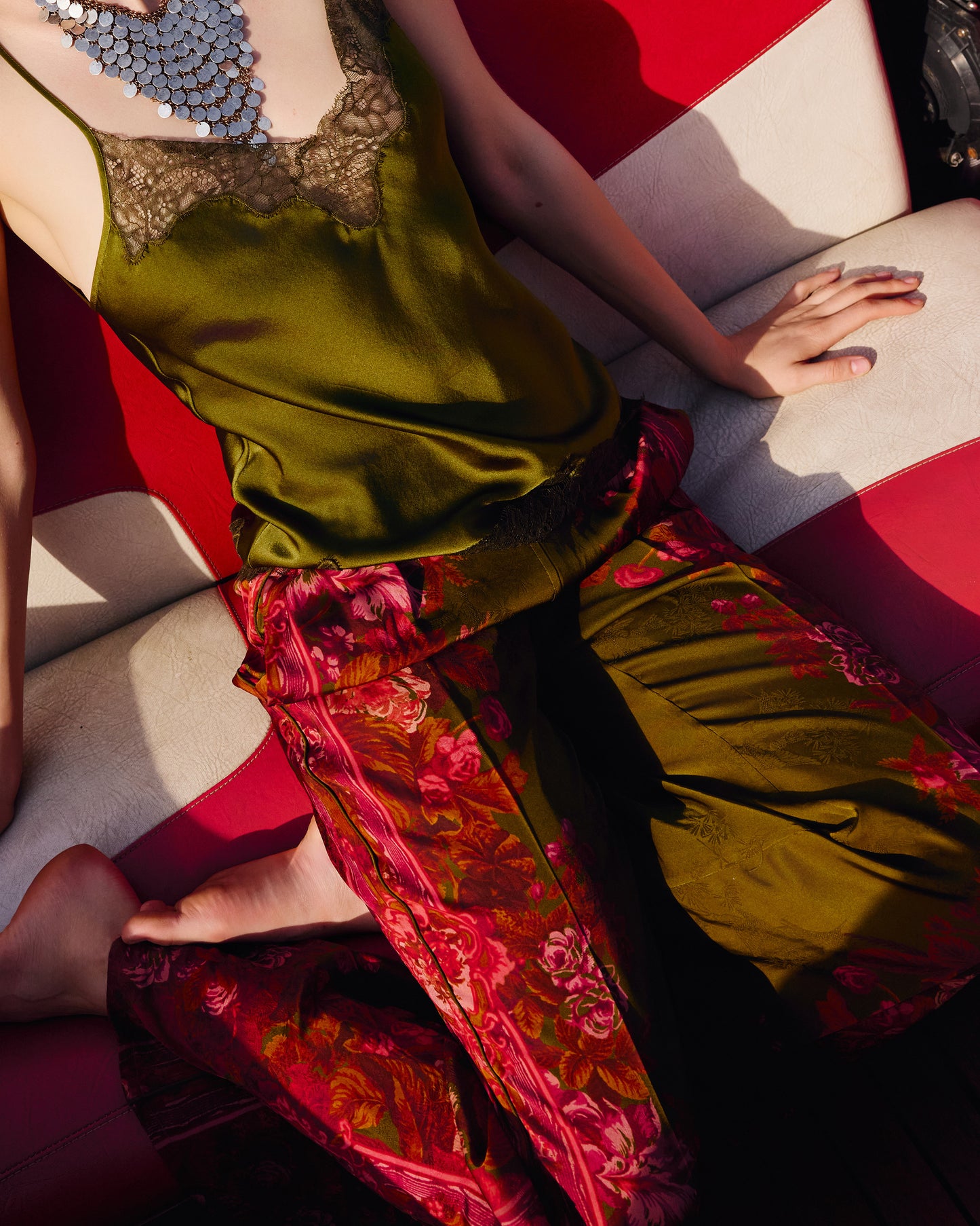 Pantalon Walda - Rouge