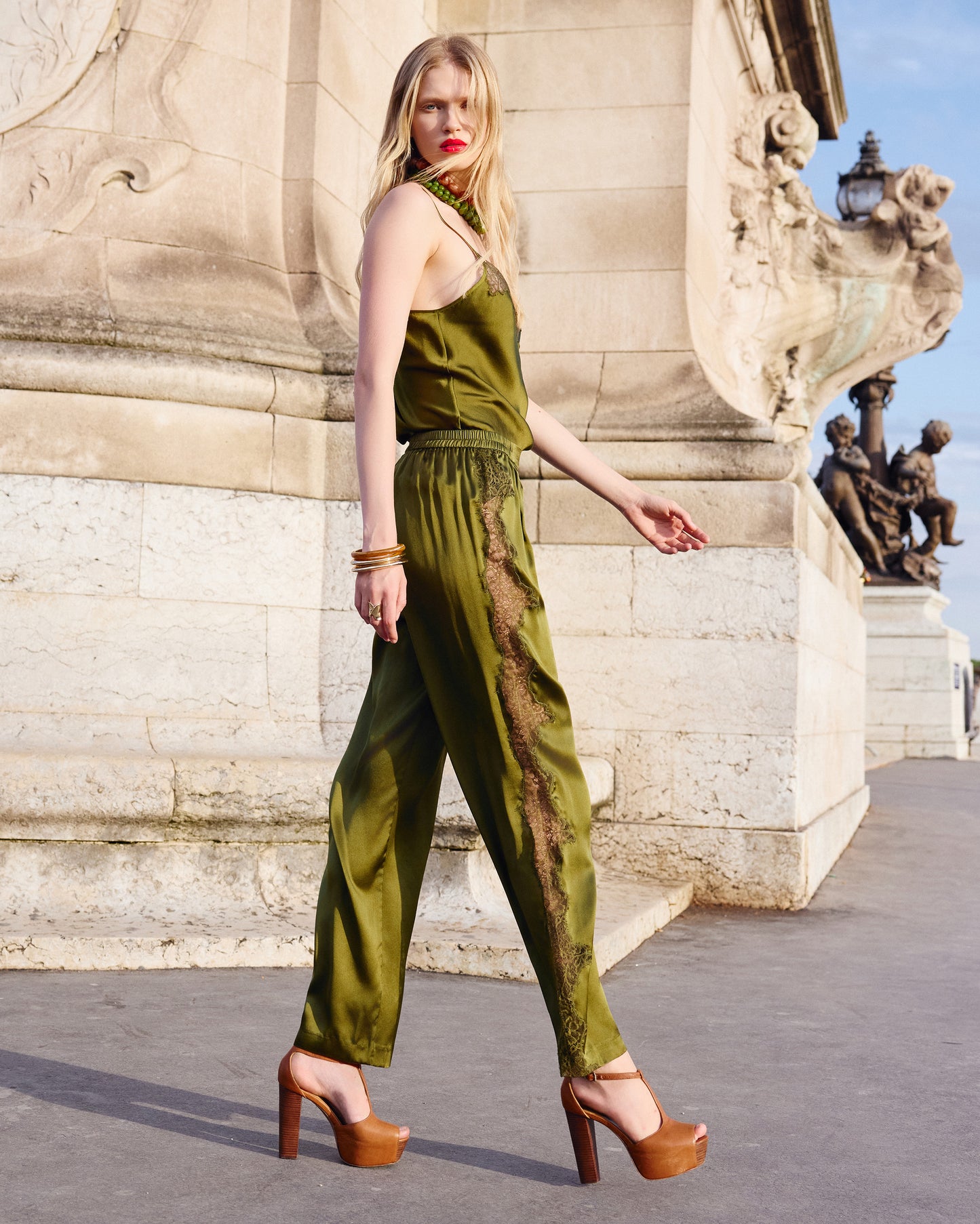 Pantalon Trevis - Vert