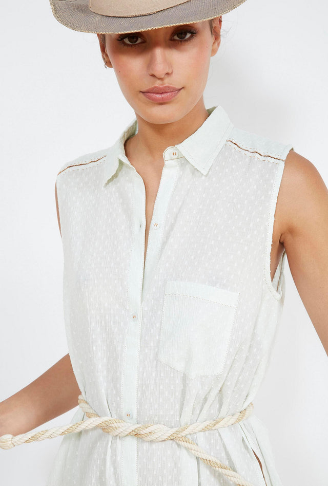 Top Fin  Aqua | Mes Demoiselles Paris - Image 2