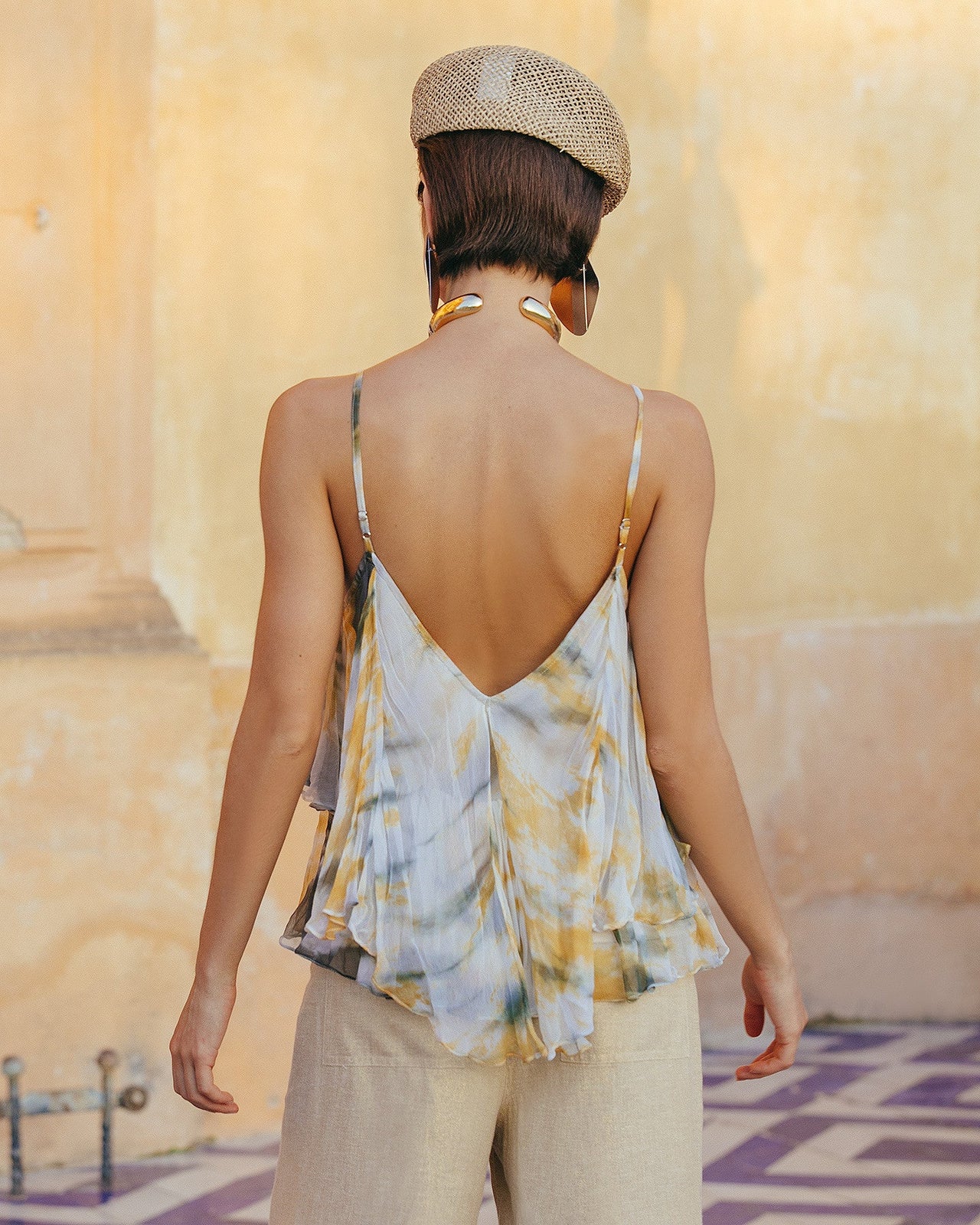 Top Iphine  Kaki / Ocre | Mes Demoiselles Paris - Image 5