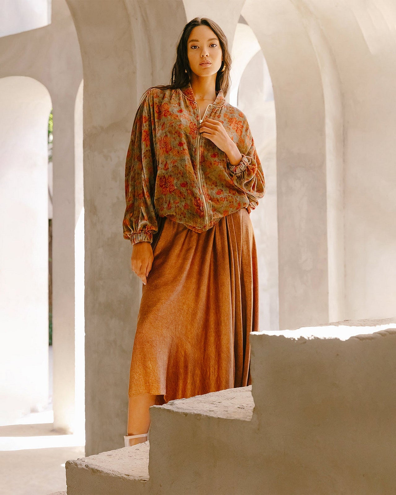 Veste Bernie  Imprimé fleurie | Mes Demoiselles Paris - Image 2