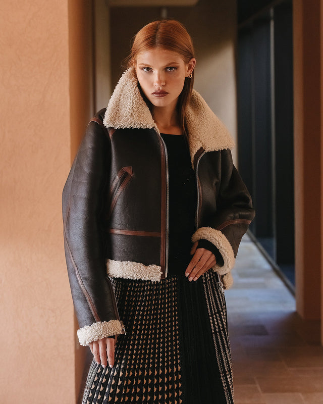 Veste Boyington  Chocolat | Mes Demoiselles Paris - Image 1