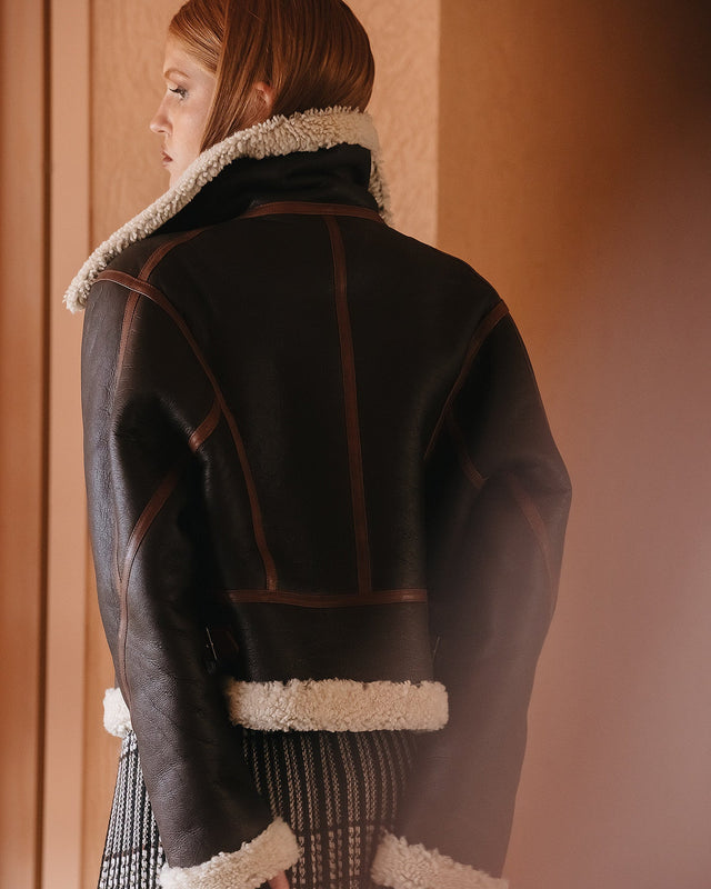 Veste Boyington  Chocolat | Mes Demoiselles Paris - Image 3