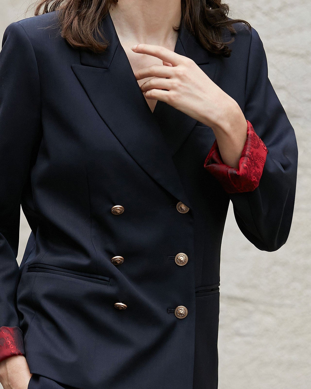 Veste Chancellor  Bleu marine | Mes Demoiselles Paris - Image 2