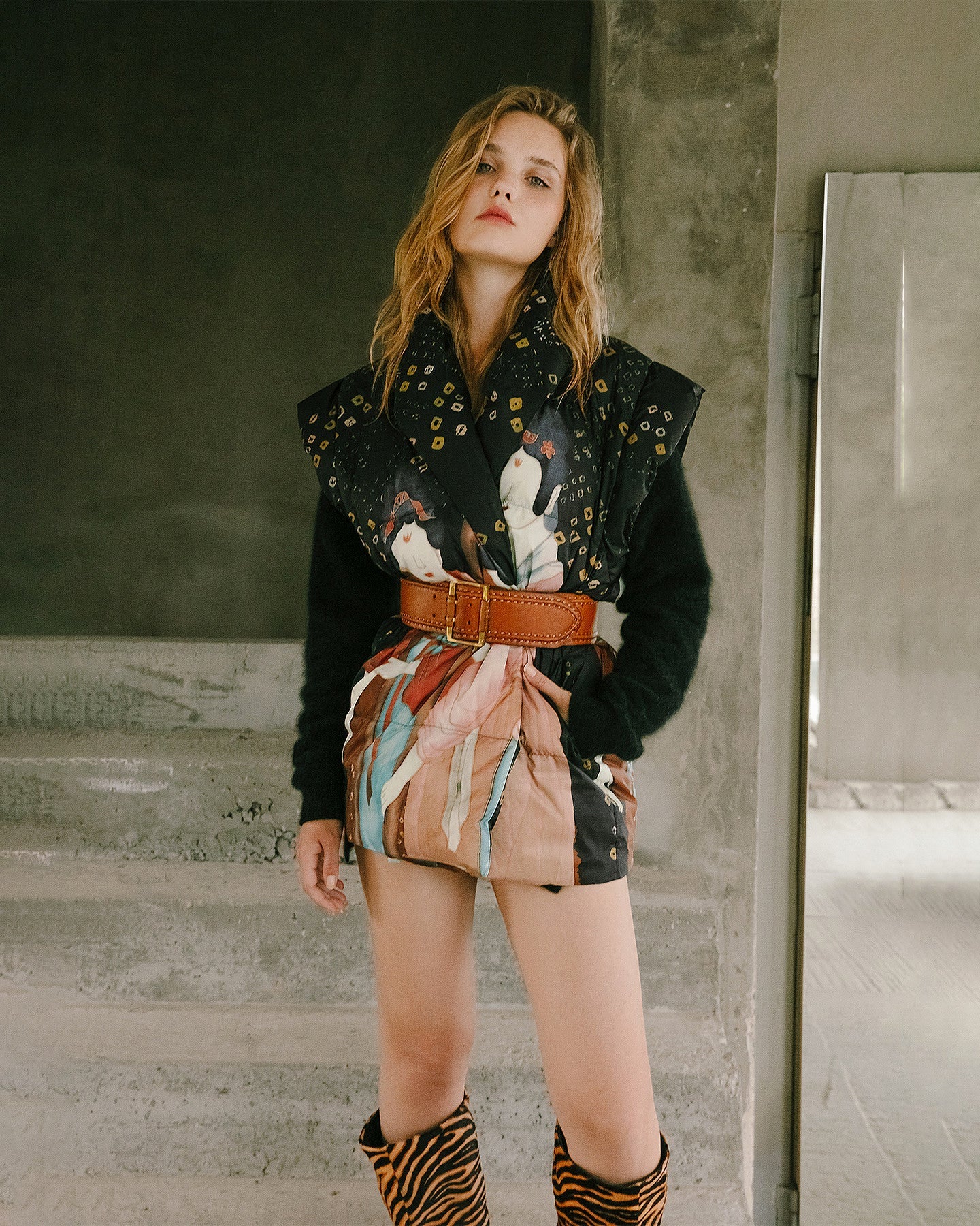 Veste Meli  imprimé femme | Mes Demoiselles Paris