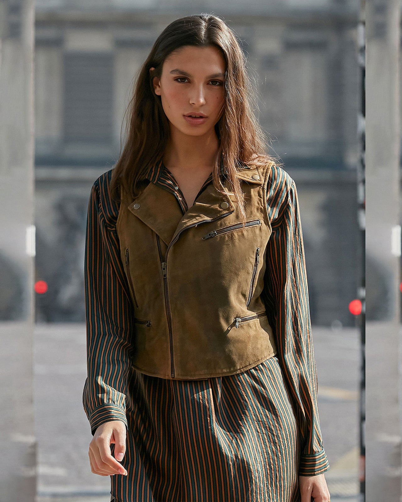 Veste Nellie  Khaki | Mes Demoiselles Paris - Image 2
