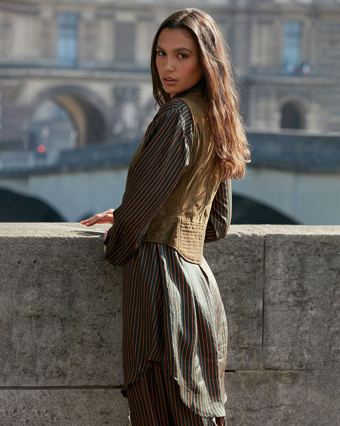Veste Nellie  Khaki | Mes Demoiselles Paris