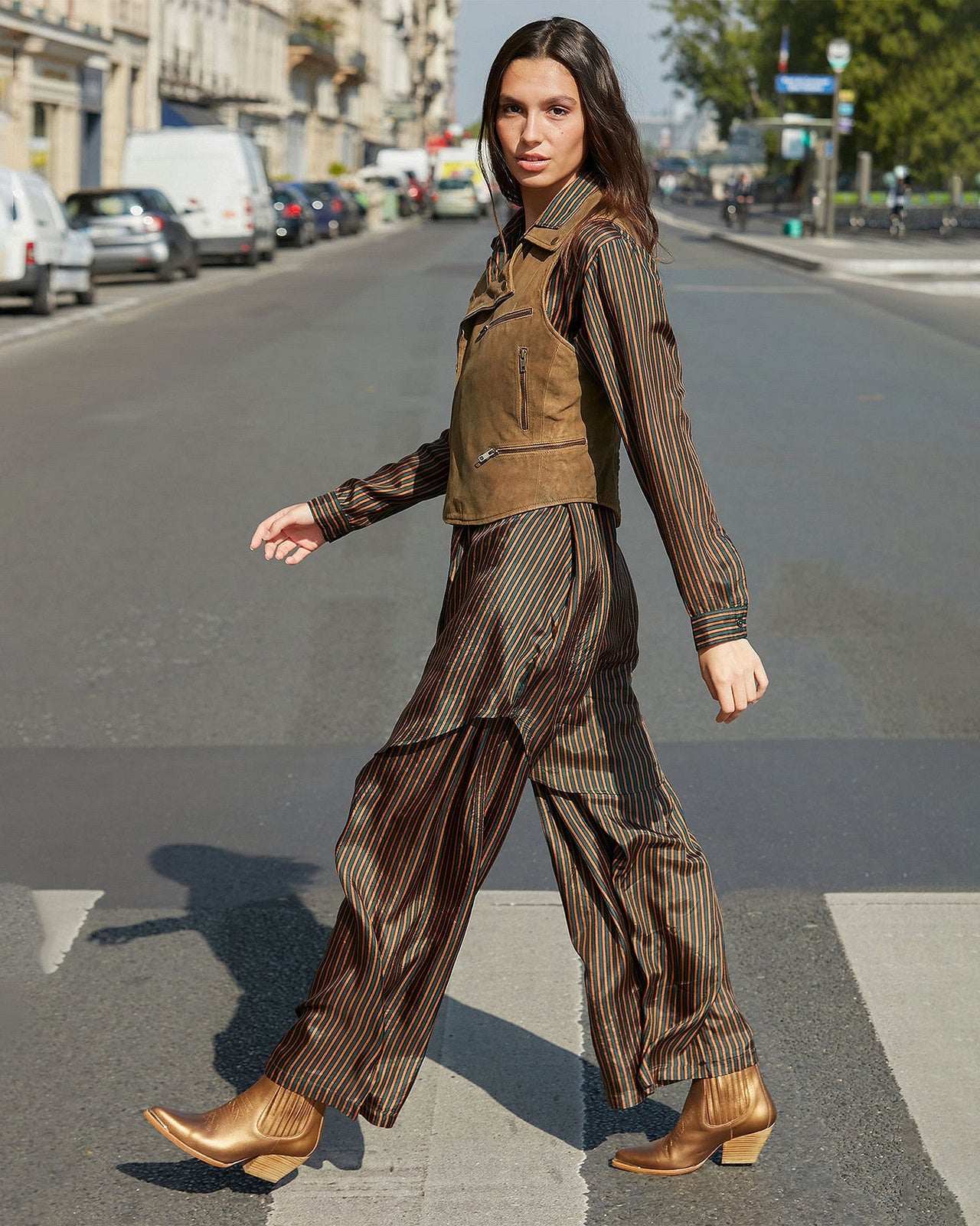 Veste Nellie  Khaki | Mes Demoiselles Paris - Image 5