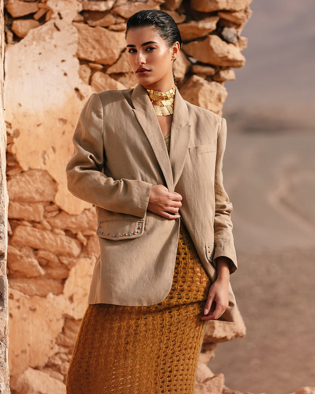 Veste Tallas  Bronze | Mes Demoiselles Paris - Image 2