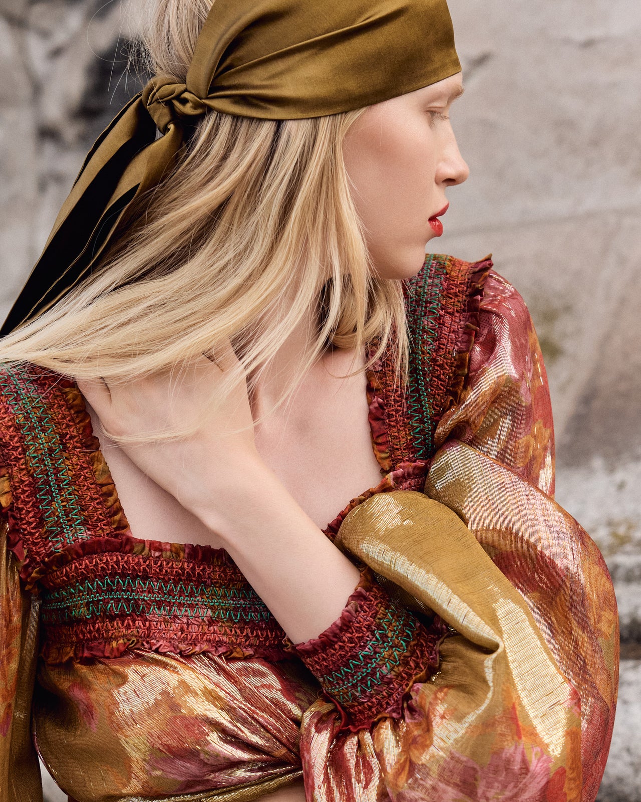 Blouse Wiwi - Rouge - Image 7
