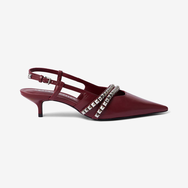 Mes Demoiselles | Shoes Tauri - Burgundy
