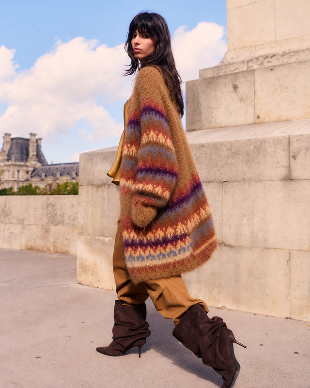 Fadel Coat - Brown - Image 1
