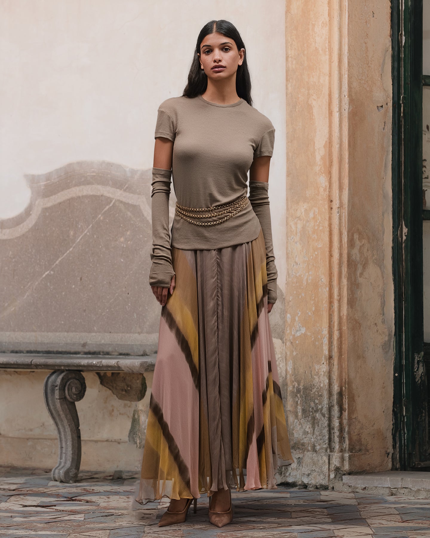 MES DEMOISELLES/メドモアゼル CASTA SKIRT 【公式通販】 MES DEMOISELLES/メドモアゼル CASTA SKIRT 【公式通販】