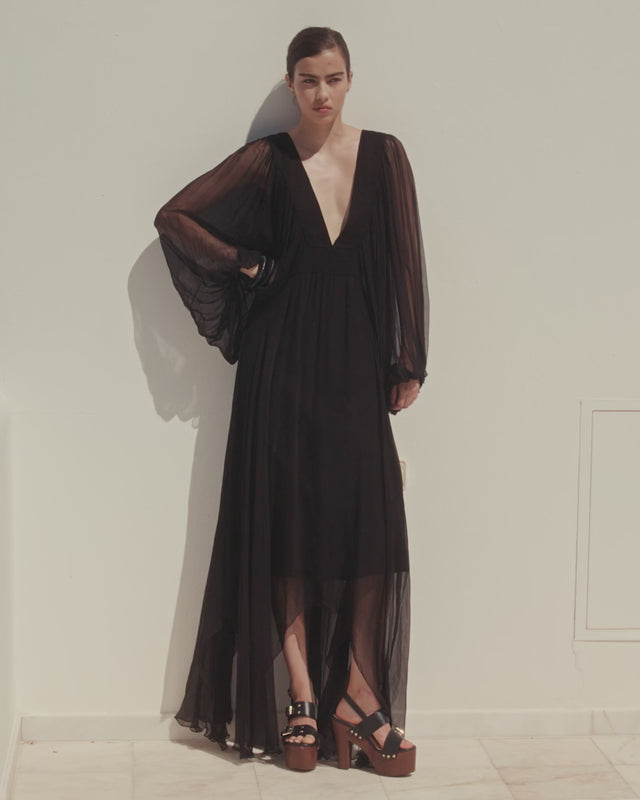 Robe Denisa - Noir - Image 3