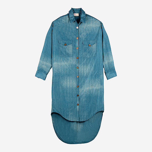 Shirt Drops Mes Demoiselles color Denim