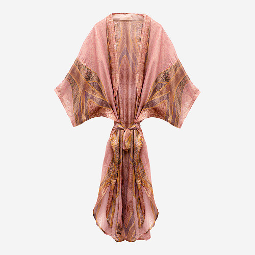 Kimono Suki Mes Demoiselles color Pink print